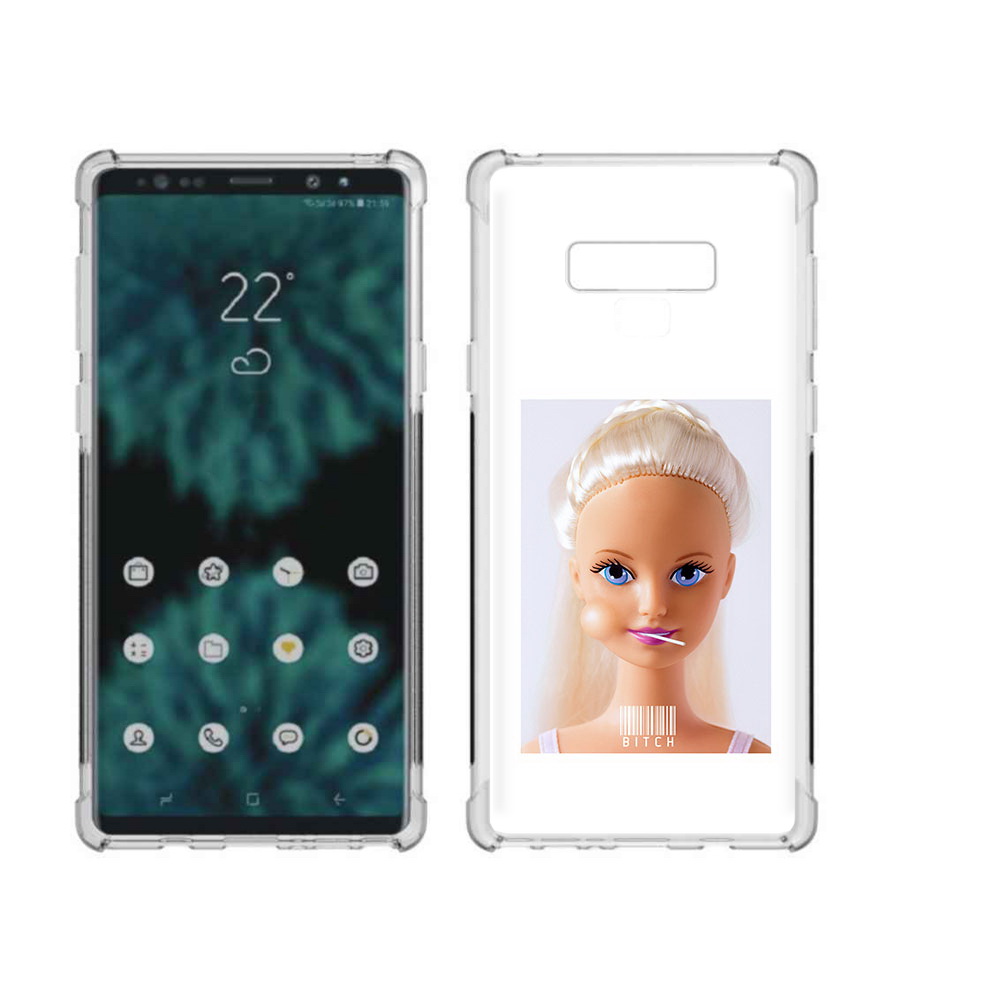 

Чехол MyPads Tocco для Samsung Galaxy Note 9 барби (PT115235.598.226), Прозрачный, Tocco