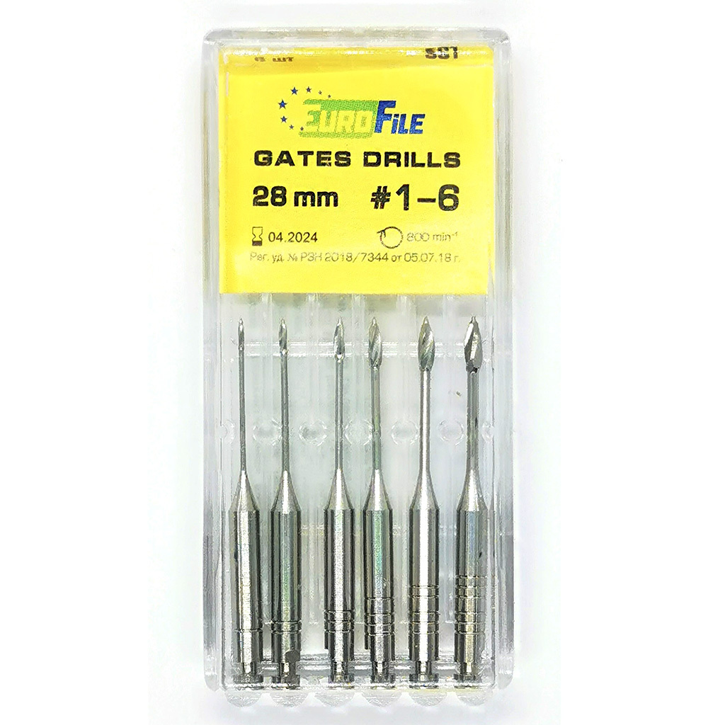 

Дрильборы Машинные, Eurofile Gates Drills 28 мм, 1844028100