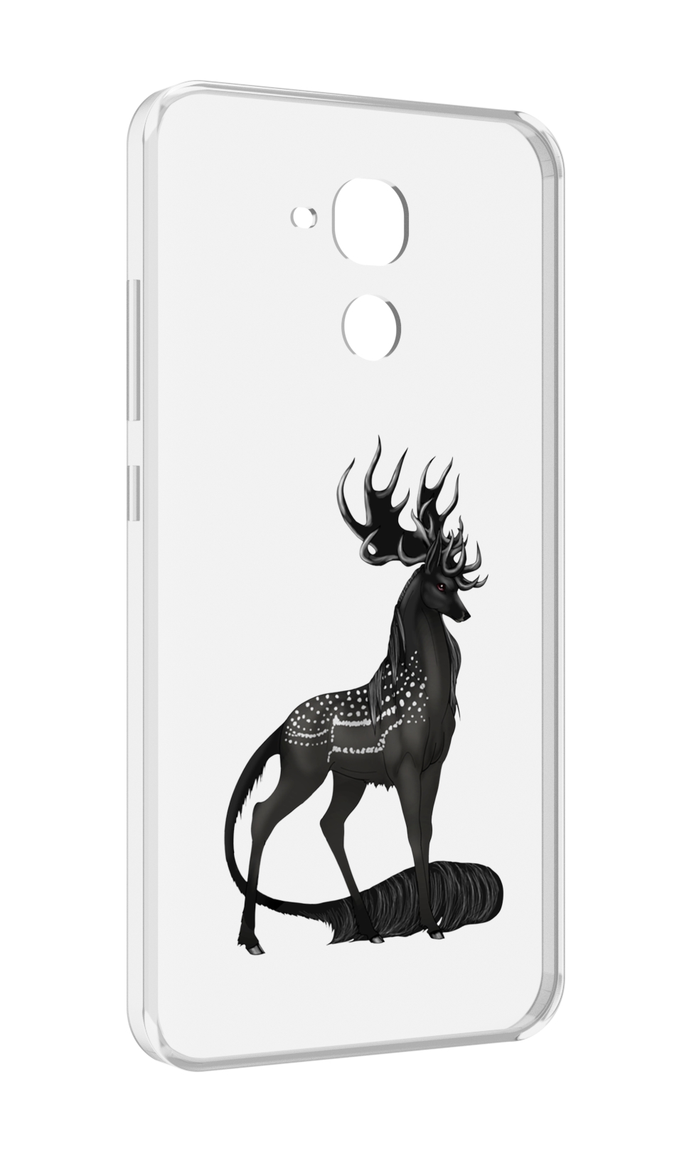 Чехол MyPads красивый-черный-олень для Huawei Honor 5C/7 Lite/GT3 5.2