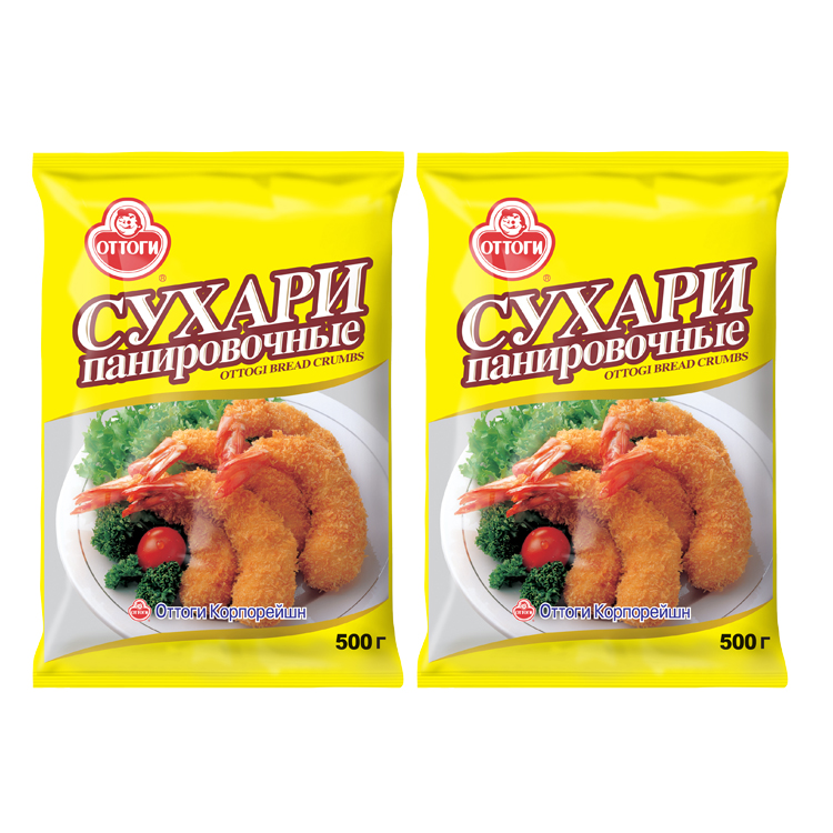 

Сухари панировочные Оттоги (2 шт. по 500 г)