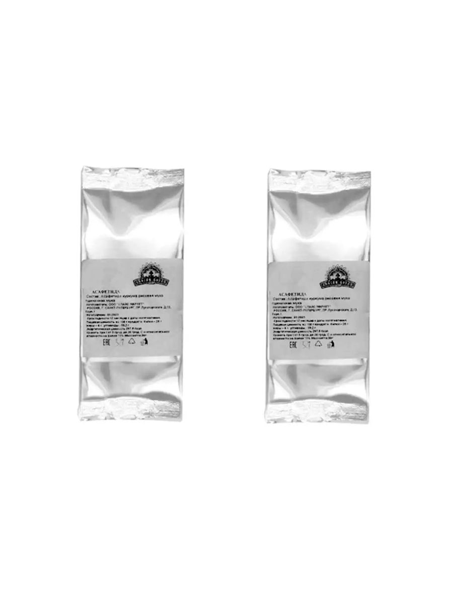 

Асафетида порошок Hing Powder (2 шт. по 50 г)