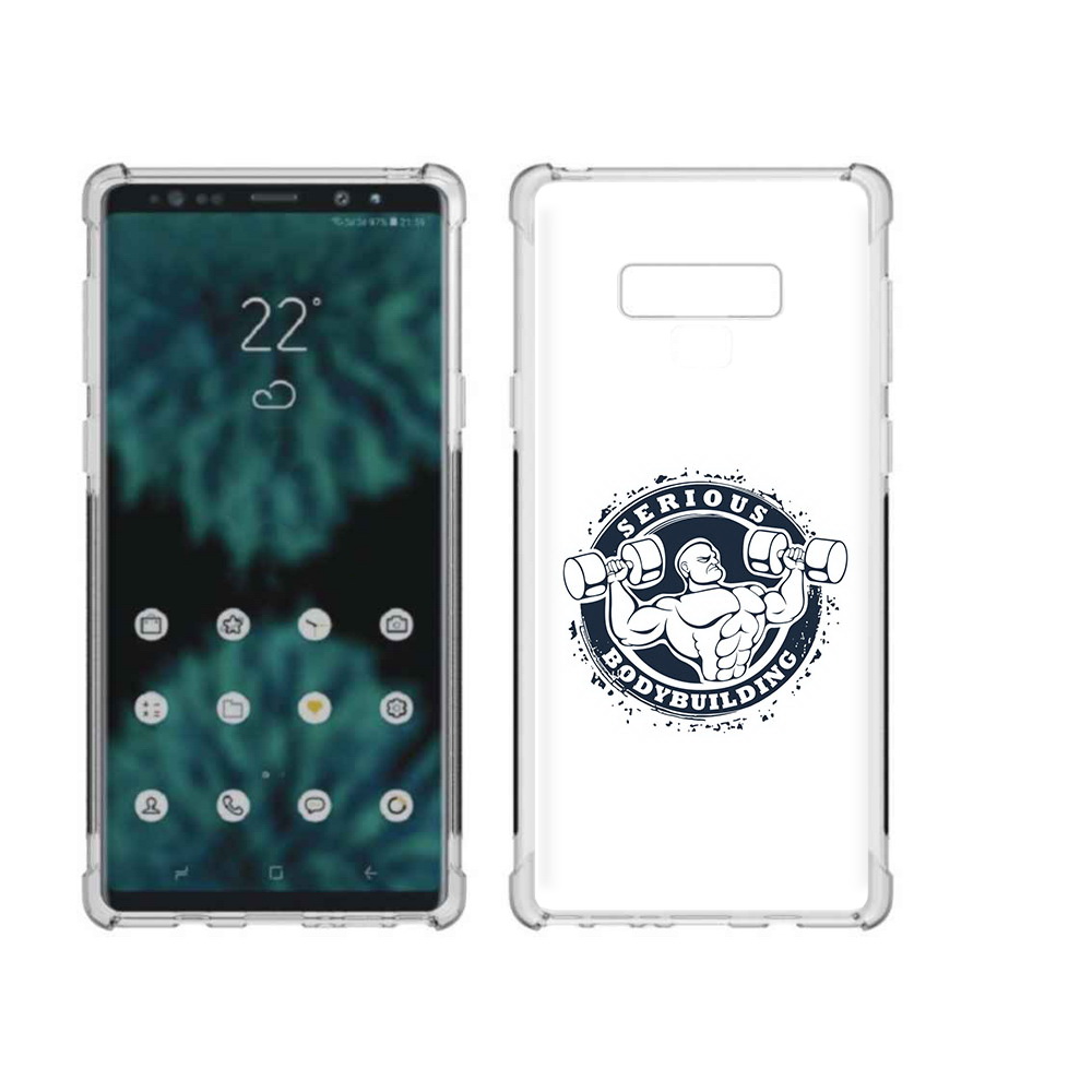 

Чехол MyPads Tocco для Samsung Galaxy Note 9 бодибилдинг воля к победе (PT115235.598.231), Прозрачный, Tocco