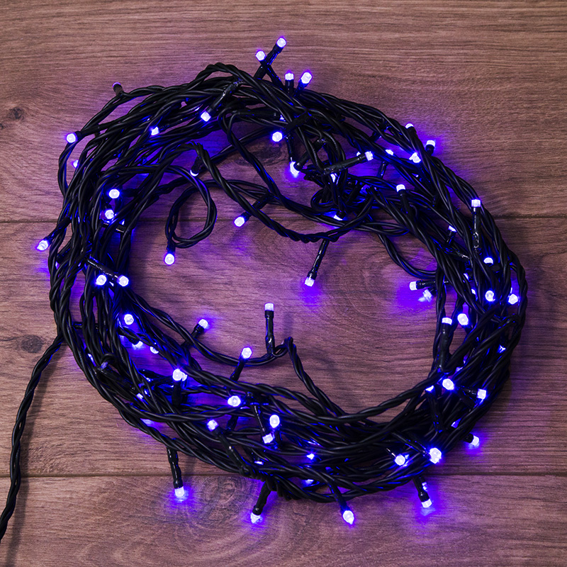 

Световая гирлянда новогодняя Neon-Night Твинкл 303-154 10 м фиолетовый, Твинкл