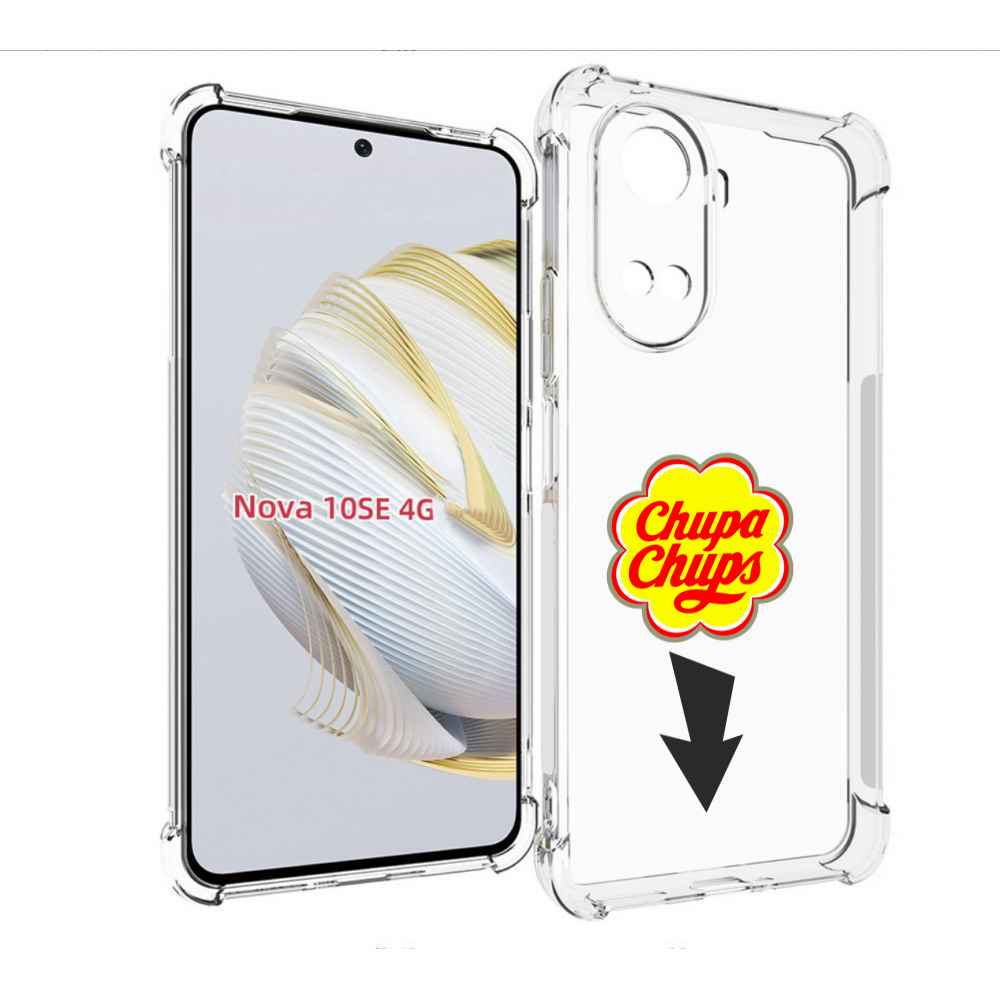 

Чехол MyPads чупа чупс для Huawei Nova 10 SE, Прозрачный, Tocco