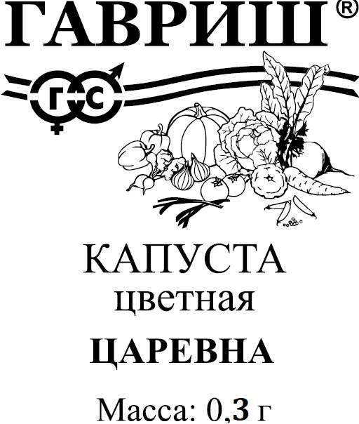 

Семена. Капуста цветная "Царевна" (вес: 0,3 г)
