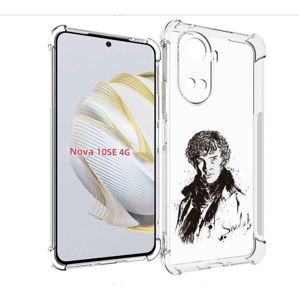 

Чехол MyPads шерлок холмс портрет для Huawei Nova 10 SE, Прозрачный, Tocco