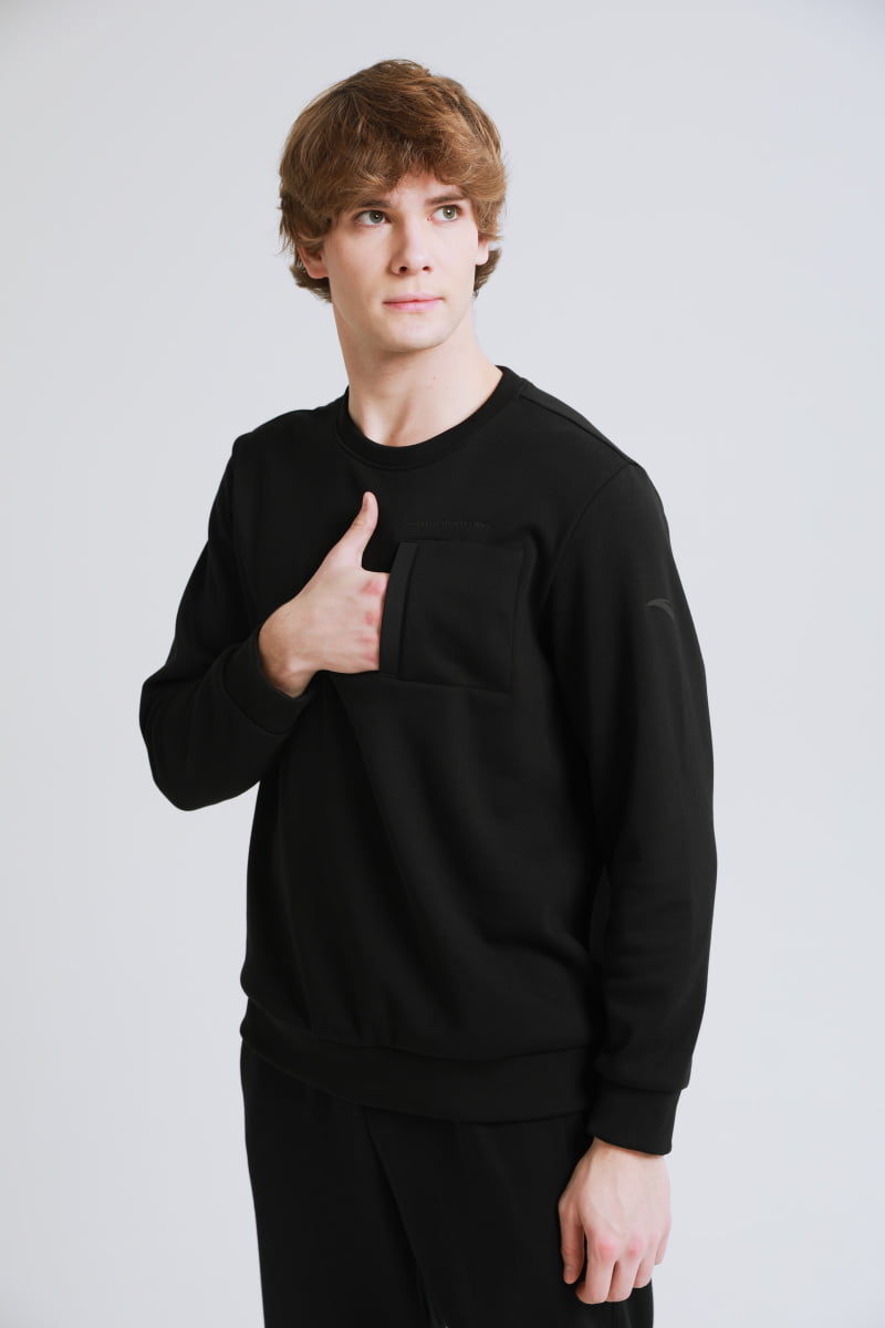 

Свитшот мужской Anta OUTDOORS A-KIND FLEECE TECH 852346702 черный XL, OUTDOORS A-KIND FLEECE TECH 852346702