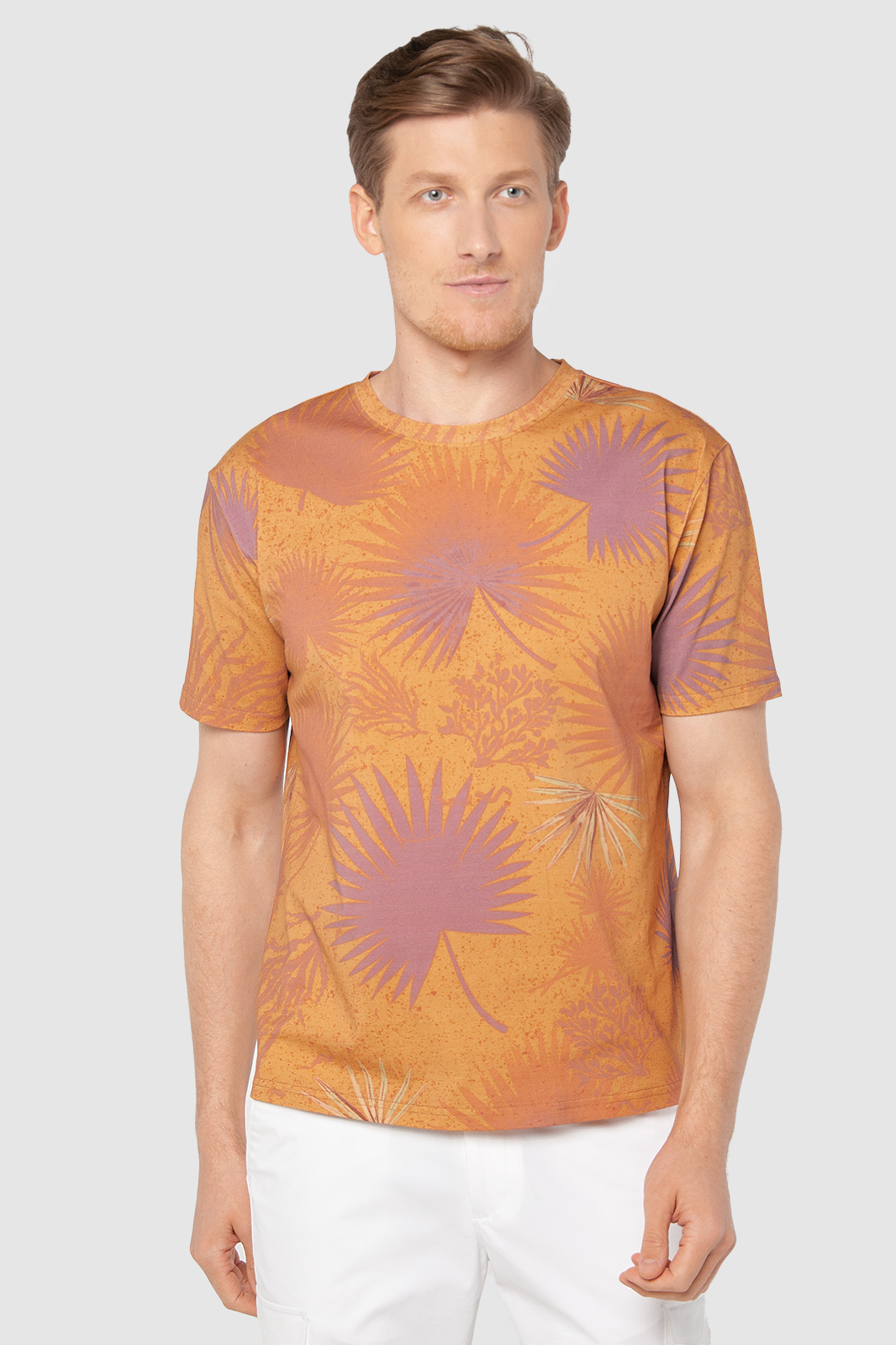 

Футболка мужская Kanzler 3S-778RL-0604-22 коричневая M, Коричневый, 3S-778RL-0604-22