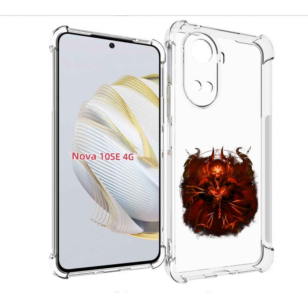 

Чехол MyPads яркий демон для Huawei Nova 10 SE, Прозрачный, Tocco