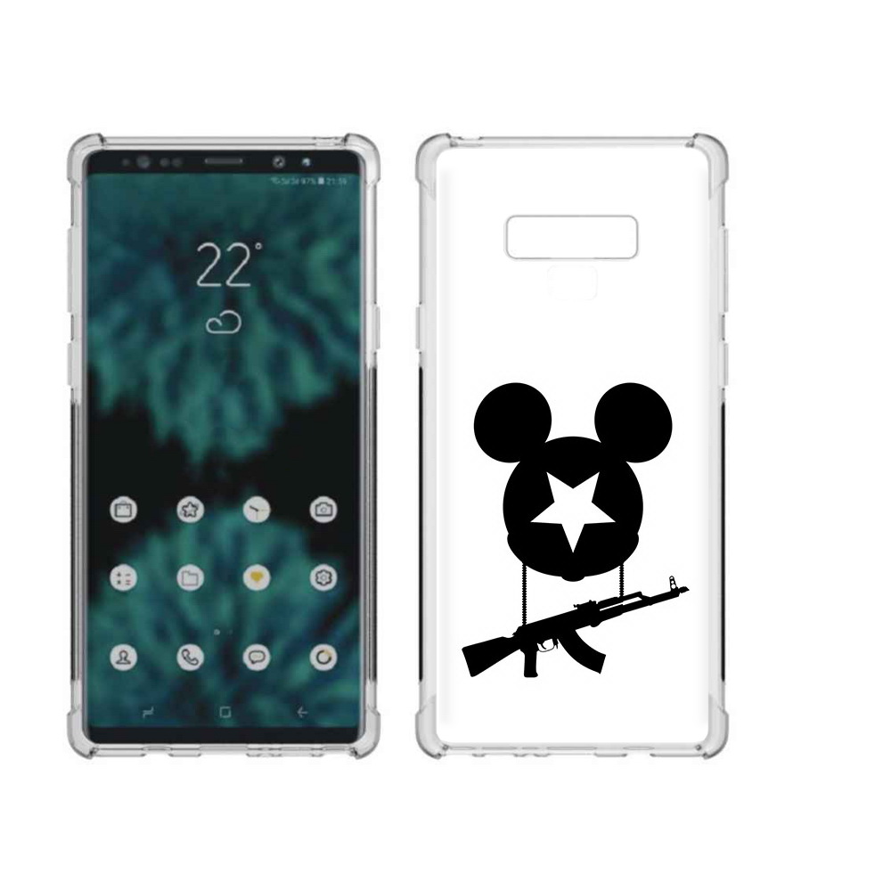 

Чехол MyPads Tocco для Samsung Galaxy Note 9 АК Микки (PT115235.598.26), Прозрачный, Tocco