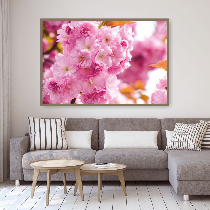 

Постер на стену ПолиЦентр Розовые Цветы Сакуры 50х40 см, РозовыеЦветыСакуры