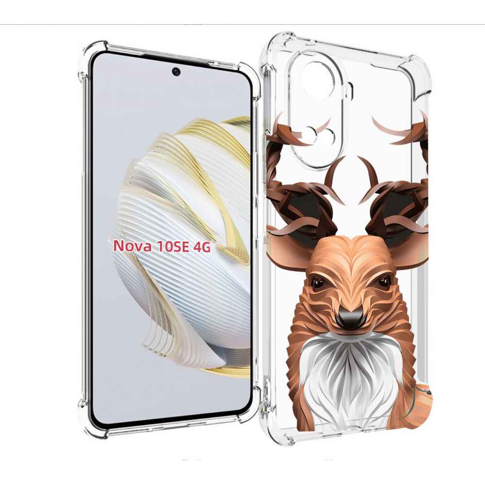 

Чехол MyPads 3D-олень для Huawei Nova 10 SE, Прозрачный, Tocco