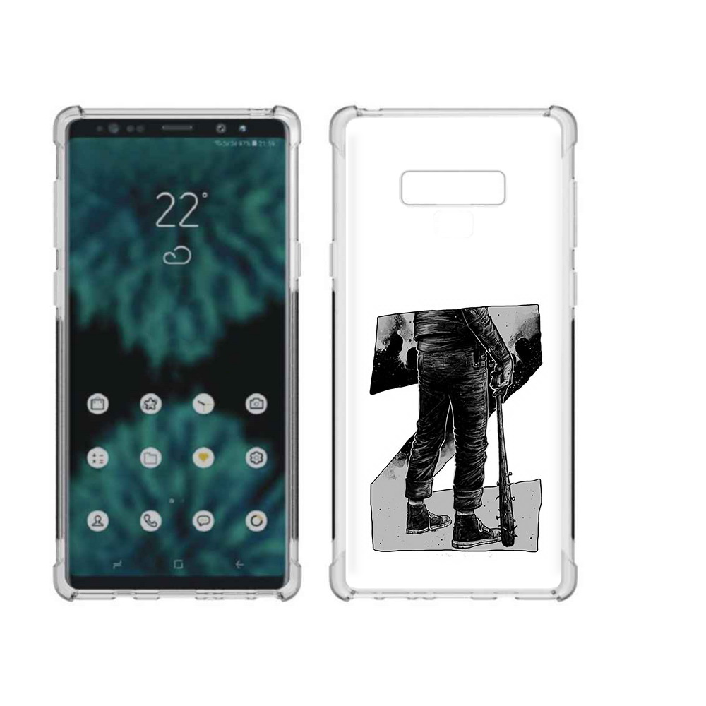 

Чехол MyPads Tocco для Samsung Galaxy Note 9 воин черно белый (PT115235.598.265), Tocco