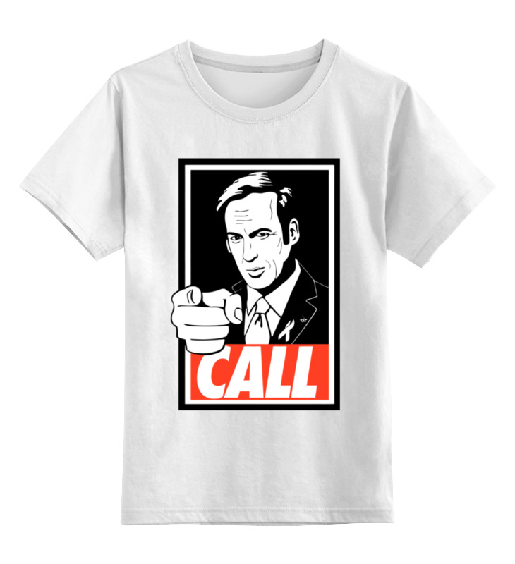 

Футболка детская Printio Better call saul цв. белый р. 164, Better call saul