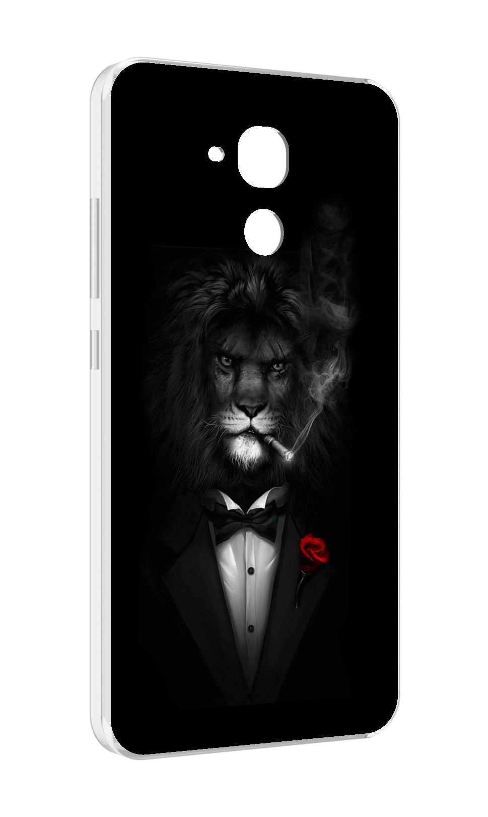 Чехол MyPads лев-в-темноте-с-сигаретой мужской для Huawei Honor 5C/7 Lite/GT3 5.2