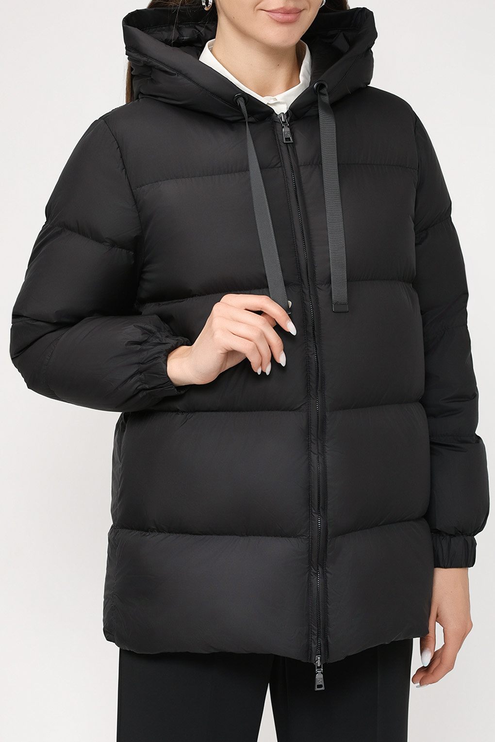 

Куртка женская SABRINA SCALA SS23109302CD черная 50, Черный, SS23109302CD