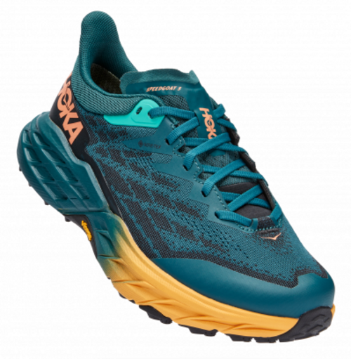 

Кроссовки женские Hoka Speedgoat 5 GTX бирюзовые 9 US, Бирюзовый, Speedgoat 5 GTX