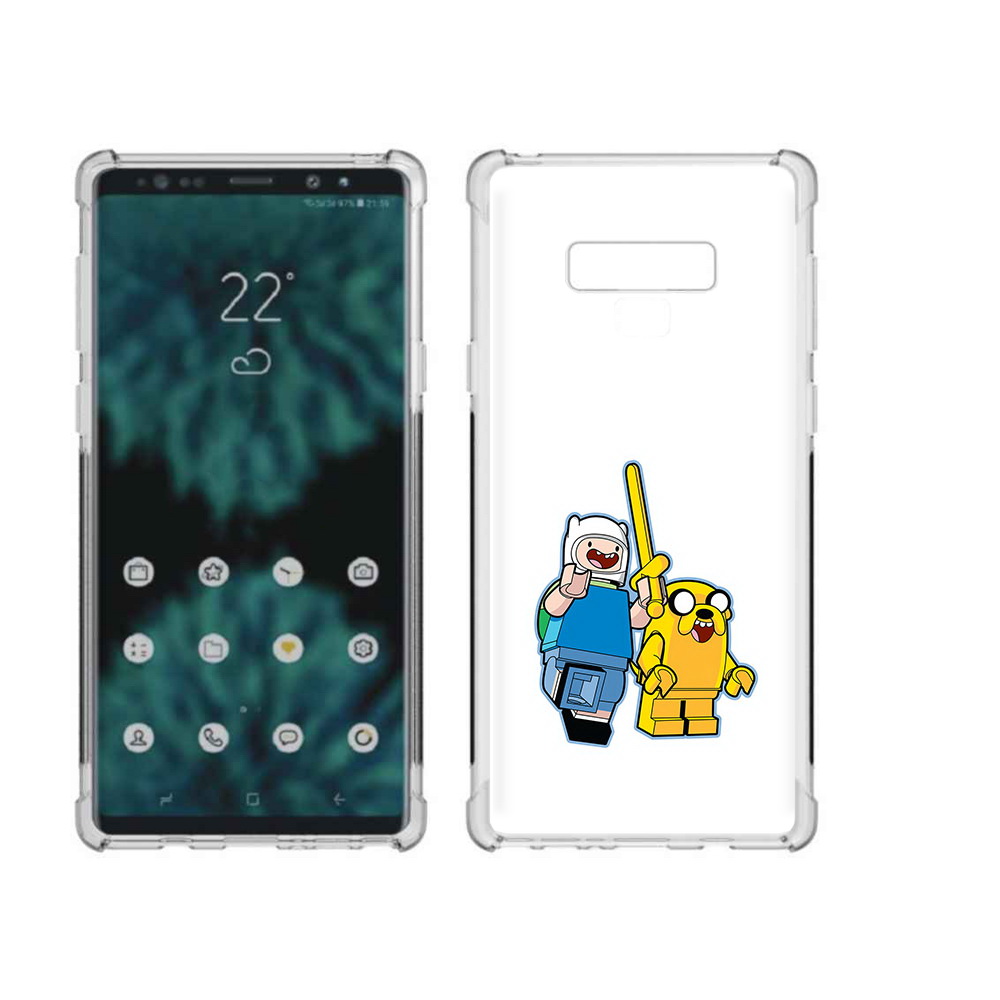 

Чехол MyPads Tocco для Samsung Galaxy Note 9 время приключений лего (PT115235.598.274), Прозрачный, Tocco