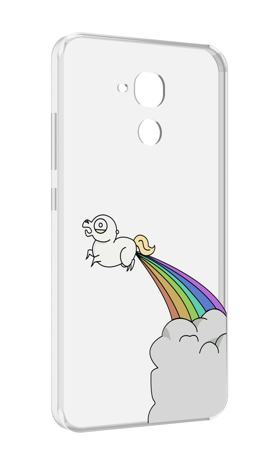 Чехол MyPads летающее-пони детский для Huawei Honor 5C/7 Lite/GT3 5.2