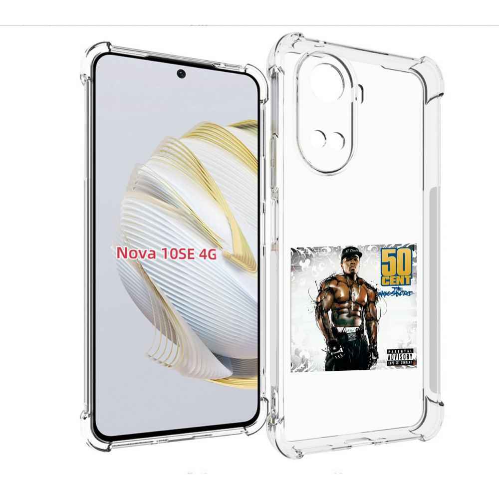 

Чехол MyPads 50 Cent - The Massacre для Huawei Nova 10 SE, Прозрачный, Tocco