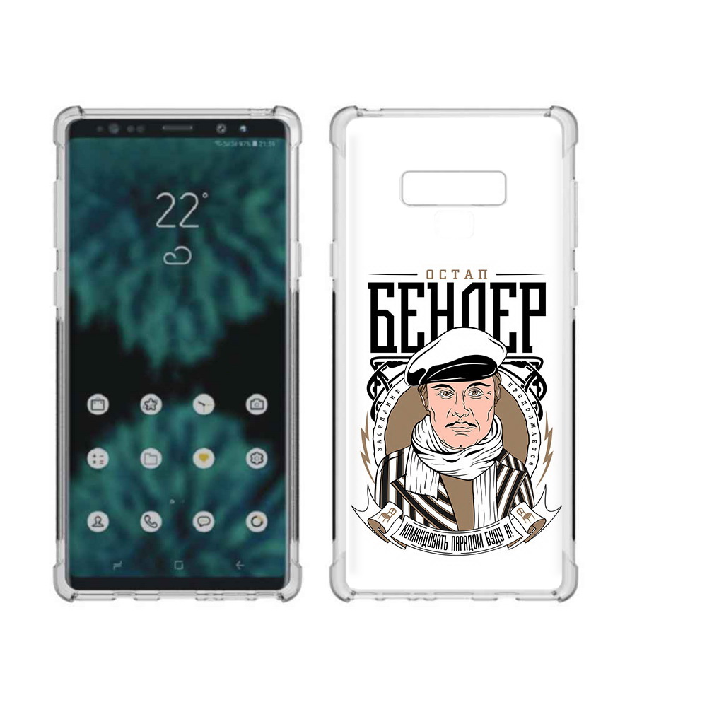 

Чехол MyPads Tocco для Samsung Galaxy Note 9 Бендер (PT115235.598.29), Прозрачный, Tocco