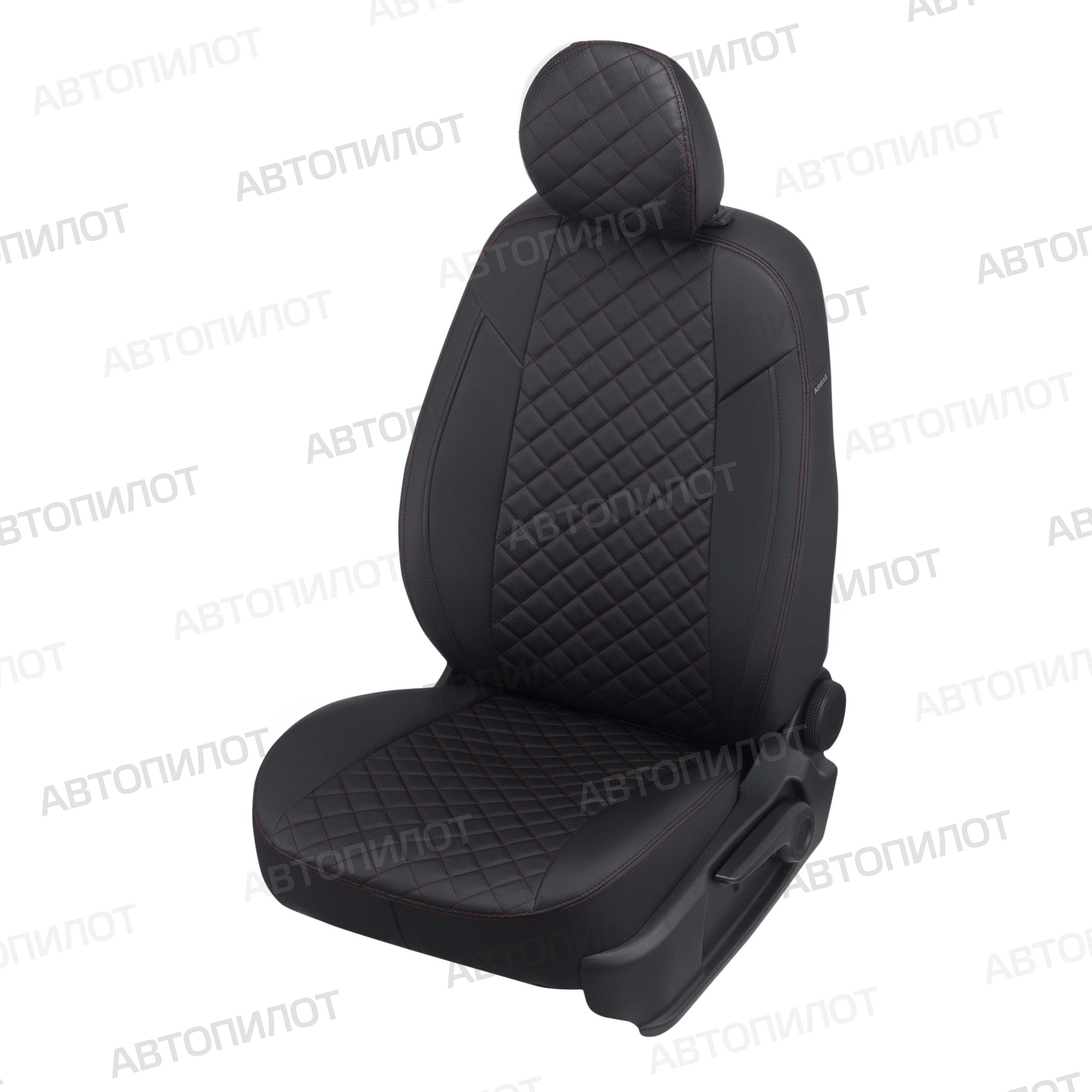 

Чехлы Mazda CX-5 Touring, Active, Supreme, черный с красной строчкой, Черный;красный, ma-skh5-tsa-r
