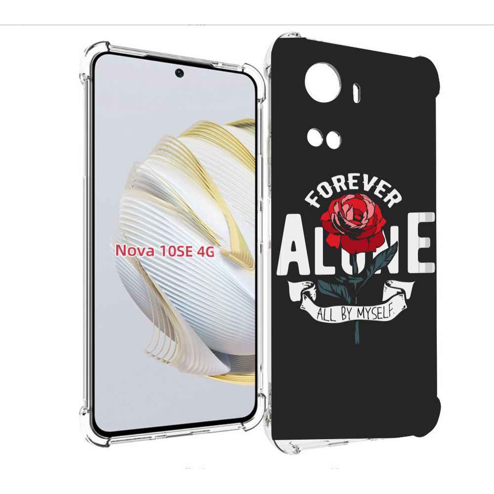 

Чехол MyPads Alone для Huawei Nova 10 SE, Прозрачный, Tocco