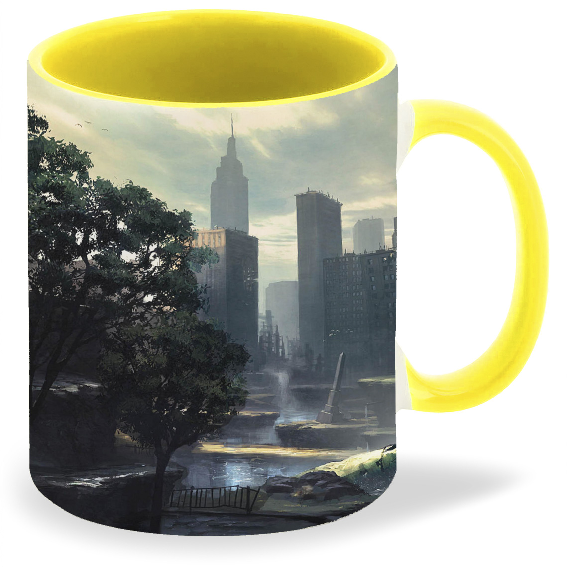 

Кружка CoolPodarok crysis 2 Статуя свободы Обломки Город