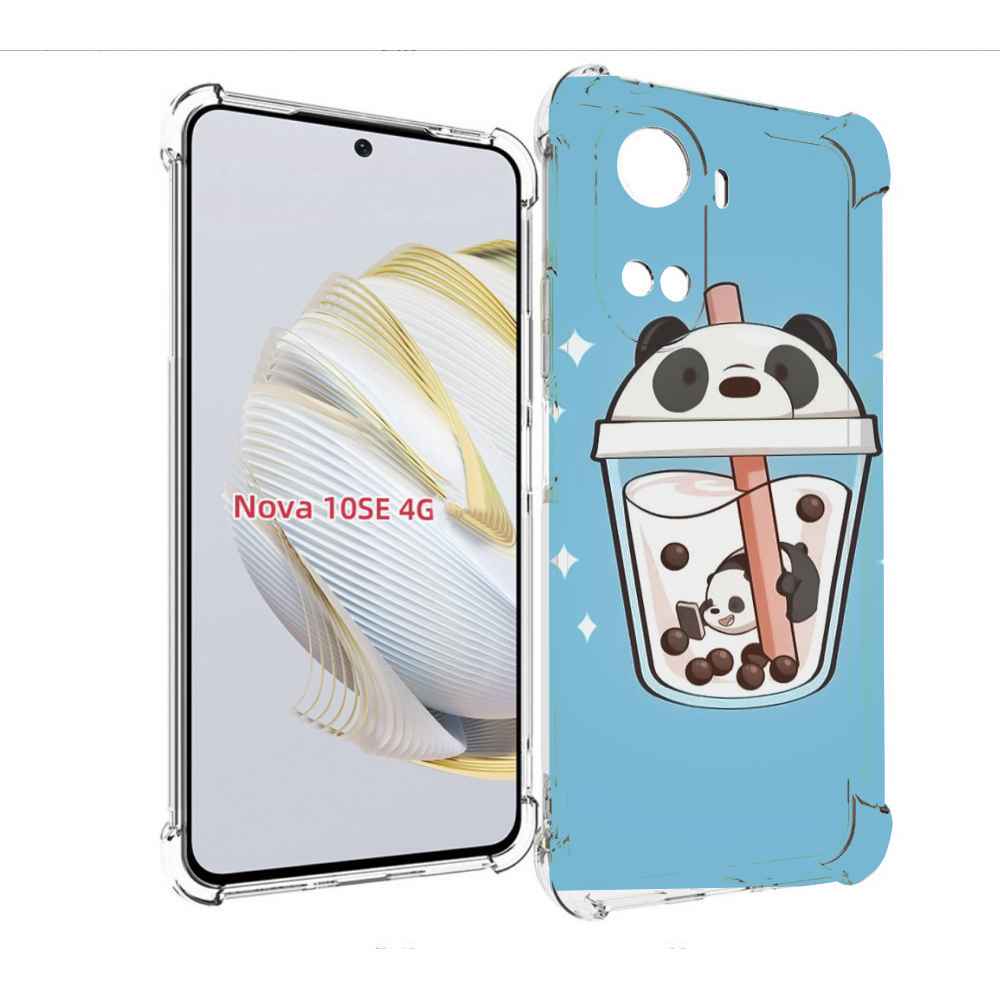 Чехол MyPads Bubble tea для Huawei Nova 10 SE