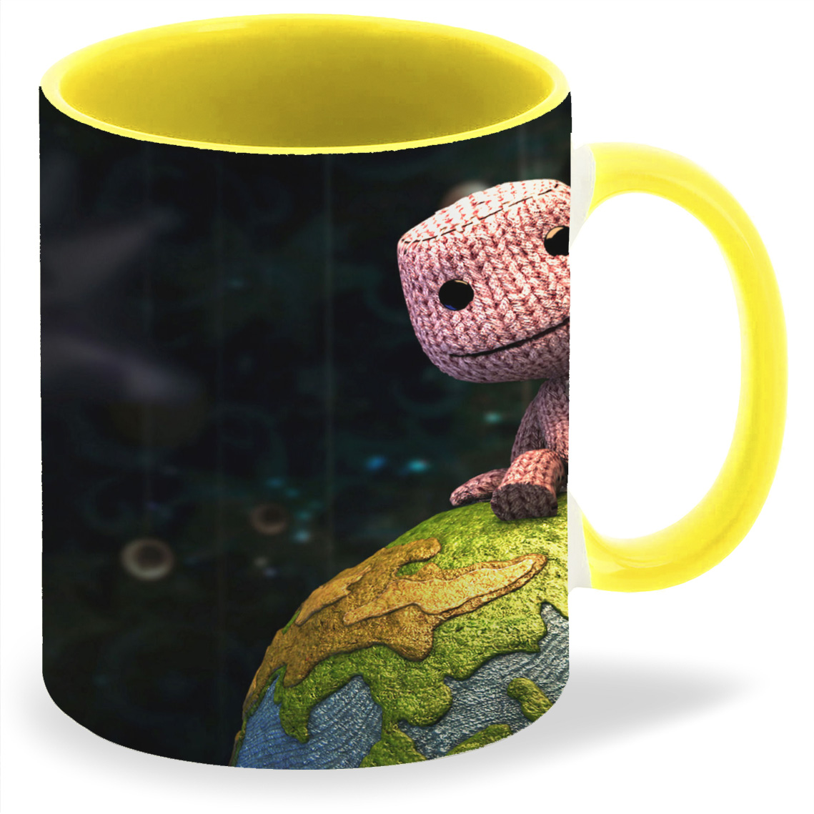 

Кружка CoolPodarok little big planet Персонаж на глобусе