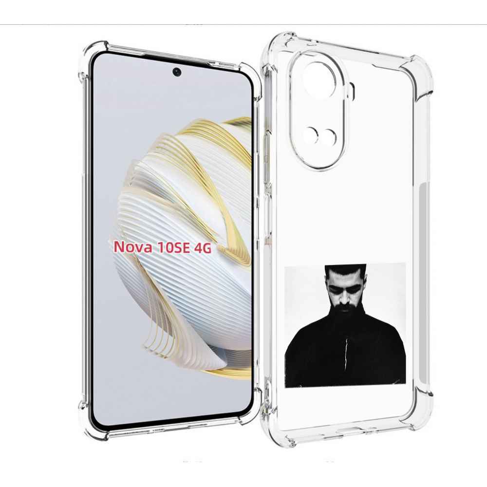 

Чехол MyPads Buster Keaton Miyagi мужской для Huawei Nova 10 SE, Прозрачный, Tocco