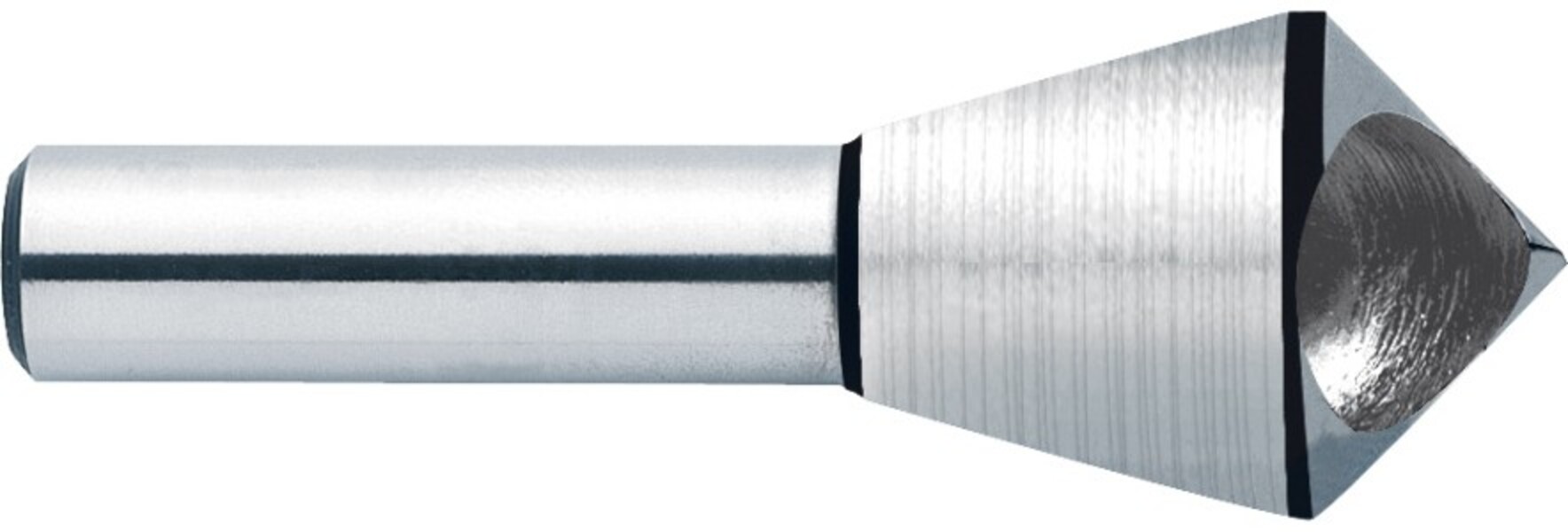 Зенковка коническая с поперечным отверстием, HSS, 90°, d 15-20 мм, цилиндрический хвостови
