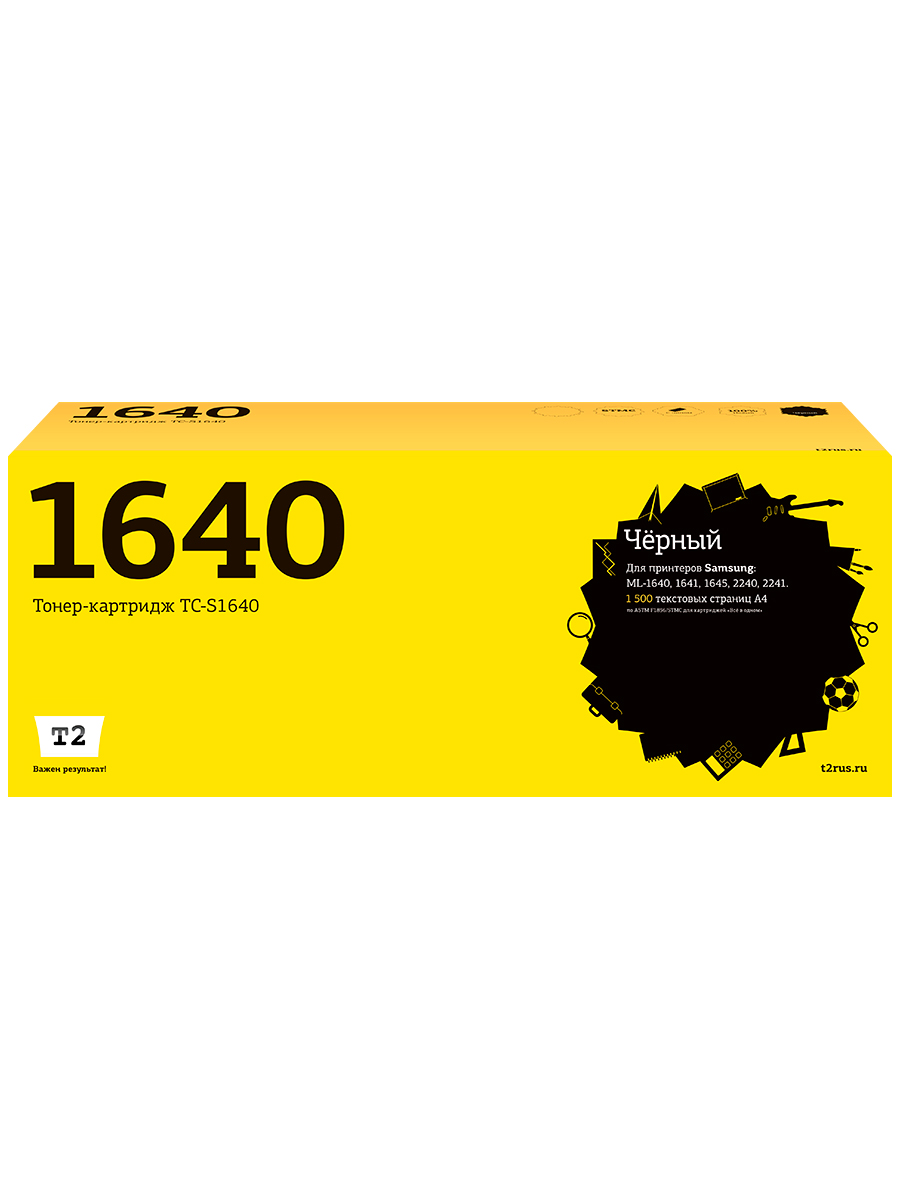 

Картридж T2 MLT-D108S для принтера Самсунг, Samsung, Черный, MLT-D108S
