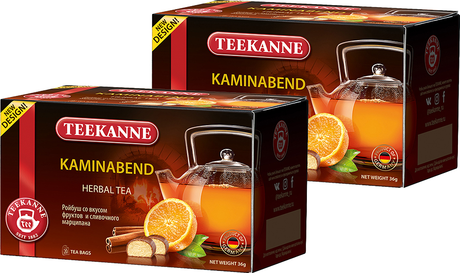 Чайный напиток Teekane Kaminabend, 2 шт х 20 пак