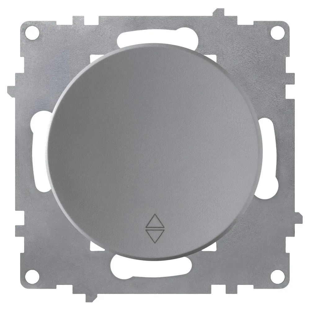 Переключатель одноклавишный OneKeyElectro, цвет серый одноклавишный проходной переключатель universal