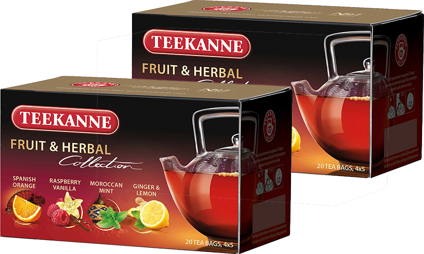 Чайный напиток Teekane фруктовое ассорти, 2 шт х 20 пак
