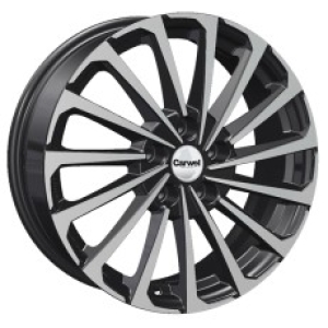 

R17 5X114,3 6,5J Et46 D67,1 Carwel Кагра 1721 Abt CARWEL 122436, Черный