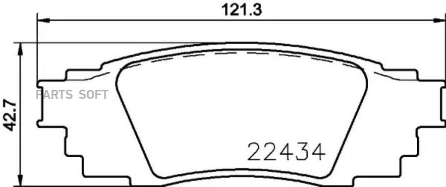 

Колодки задние TOYOTA Camry 17->/C-HR 16->/Rav4 18-> /LEXUS RX IV BREMBO P 83 160