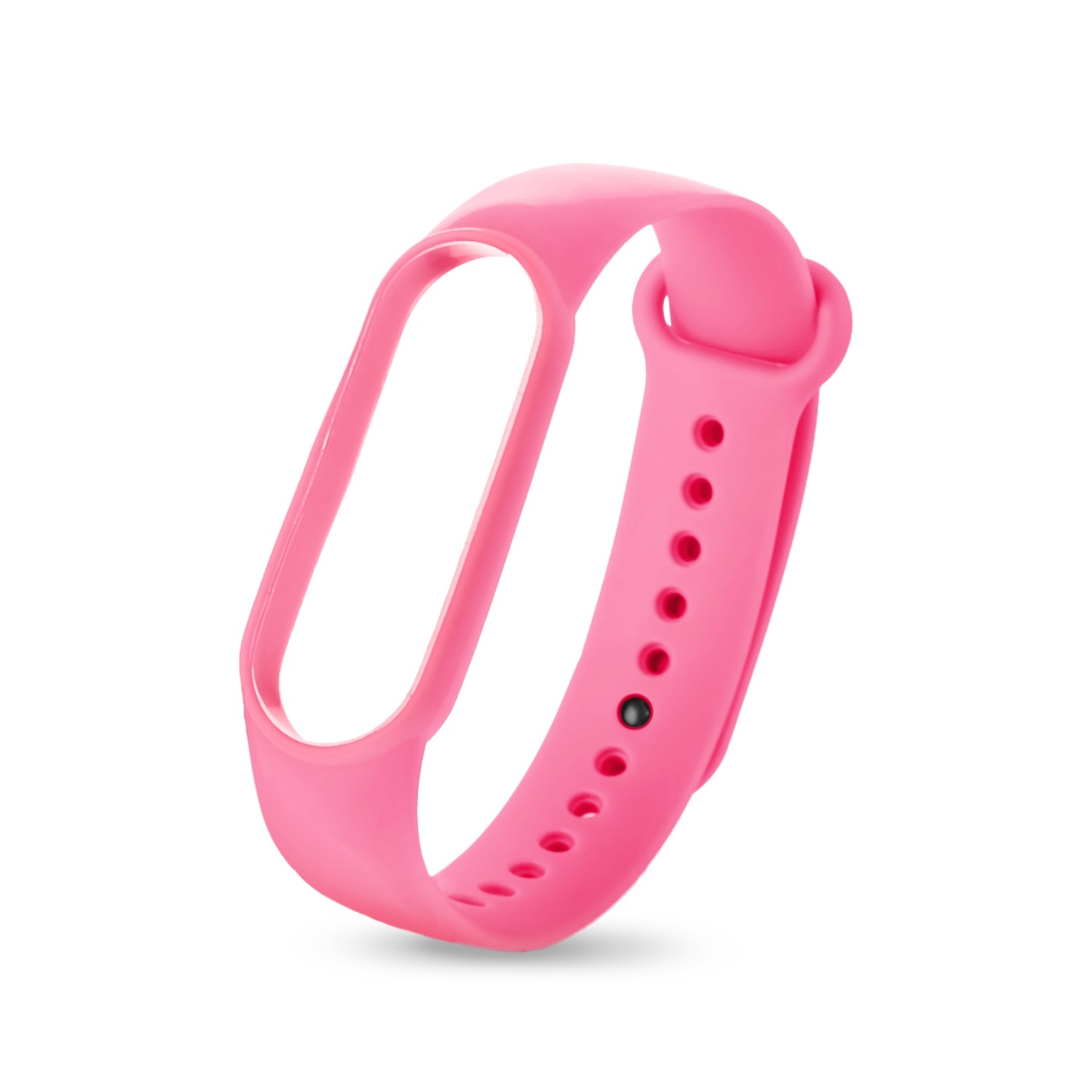 Сменный ремешок Isa для Xiaomi Mi Band 5/ Mi Band 6 pink (Розовый)