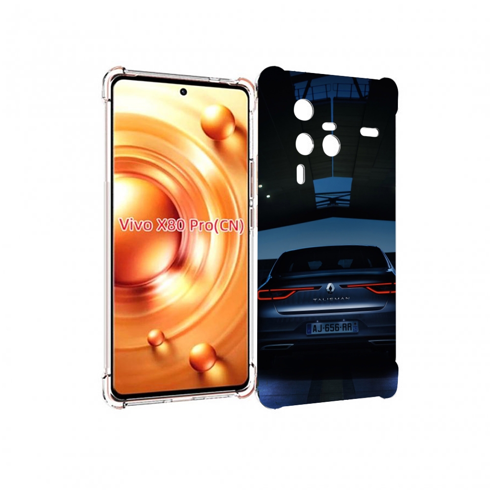 

Чехол MyPads Renault 1 для Vivo X80 Pro, Прозрачный, Tocco