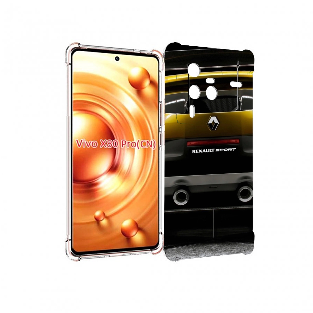 

Чехол MyPads Renault 3 мужской для Vivo X80 Pro, Прозрачный, Tocco