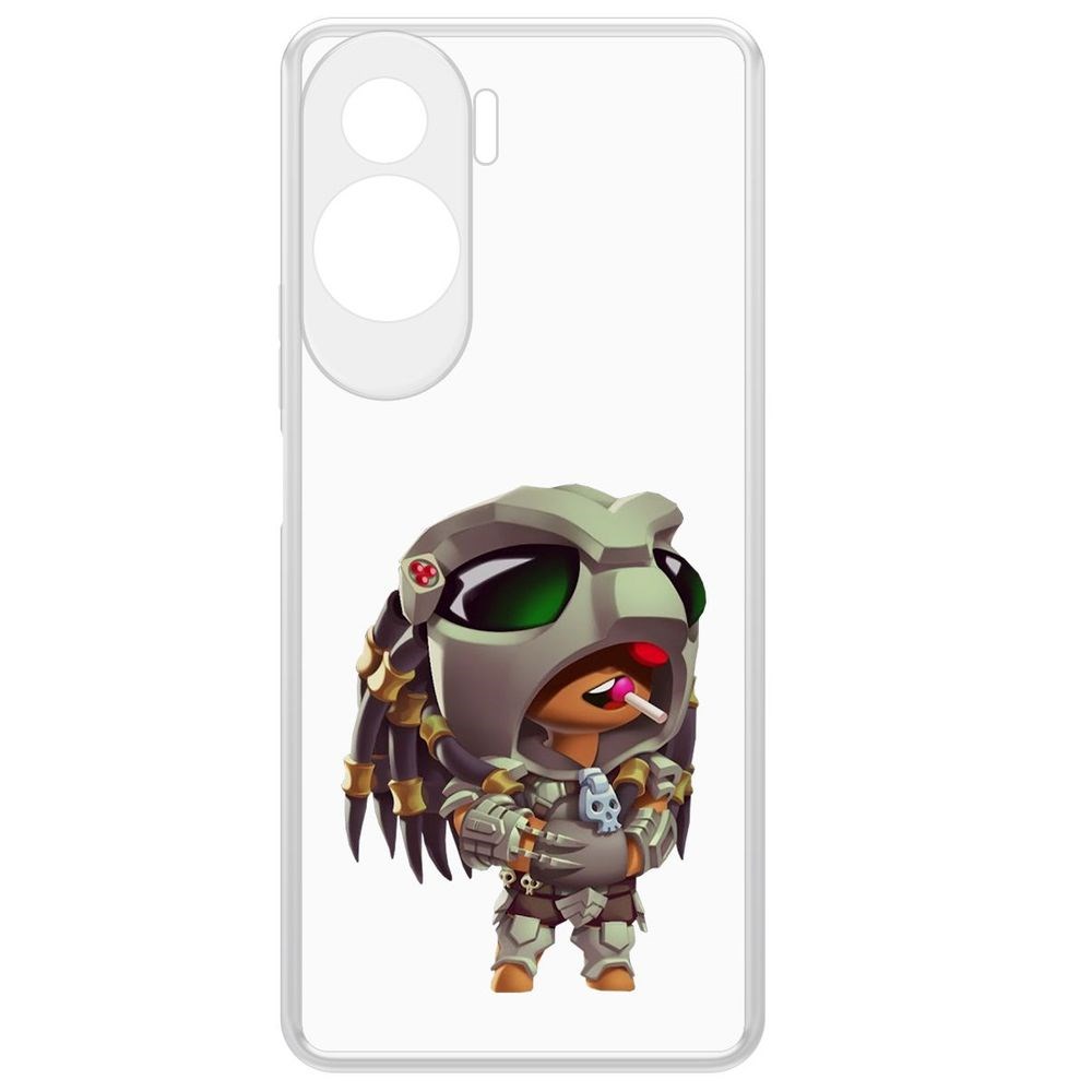 

Чехол-накладка Krutoff Clear Case Brawl Stars-Леон Хищник для Honor X50i, Прозрачный