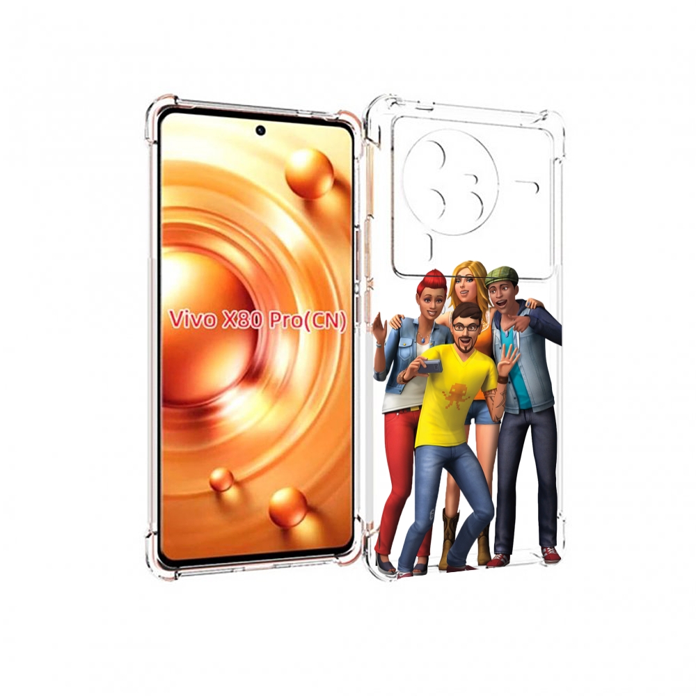 

Чехол MyPads sims для Vivo X80 PRO, Прозрачный, Tocco