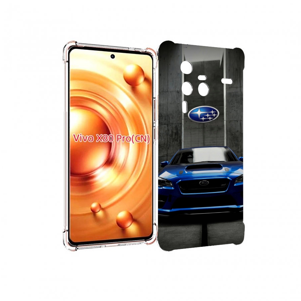

Чехол MyPads subaru субару 1 мужской для Vivo X80 PRO, Прозрачный, Tocco