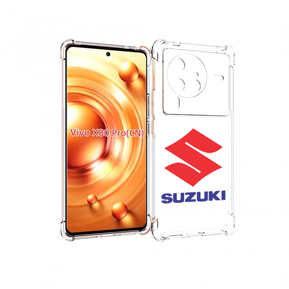 

Чехол MyPads Suzuki 3 мужской для Vivo X80 Pro, Прозрачный, Tocco