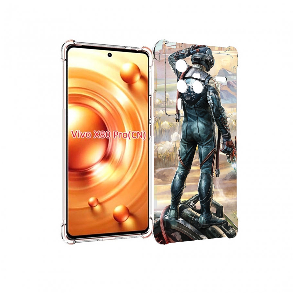 

Чехол MyPads the-outer-worlds для Vivo X80 Pro, Прозрачный, Tocco