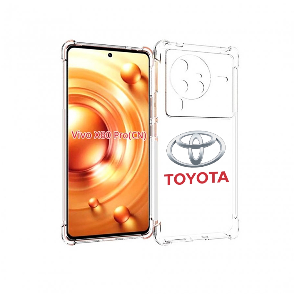

Чехол MyPads Toyota 4 мужской для Vivo X80 Pro, Прозрачный, Tocco