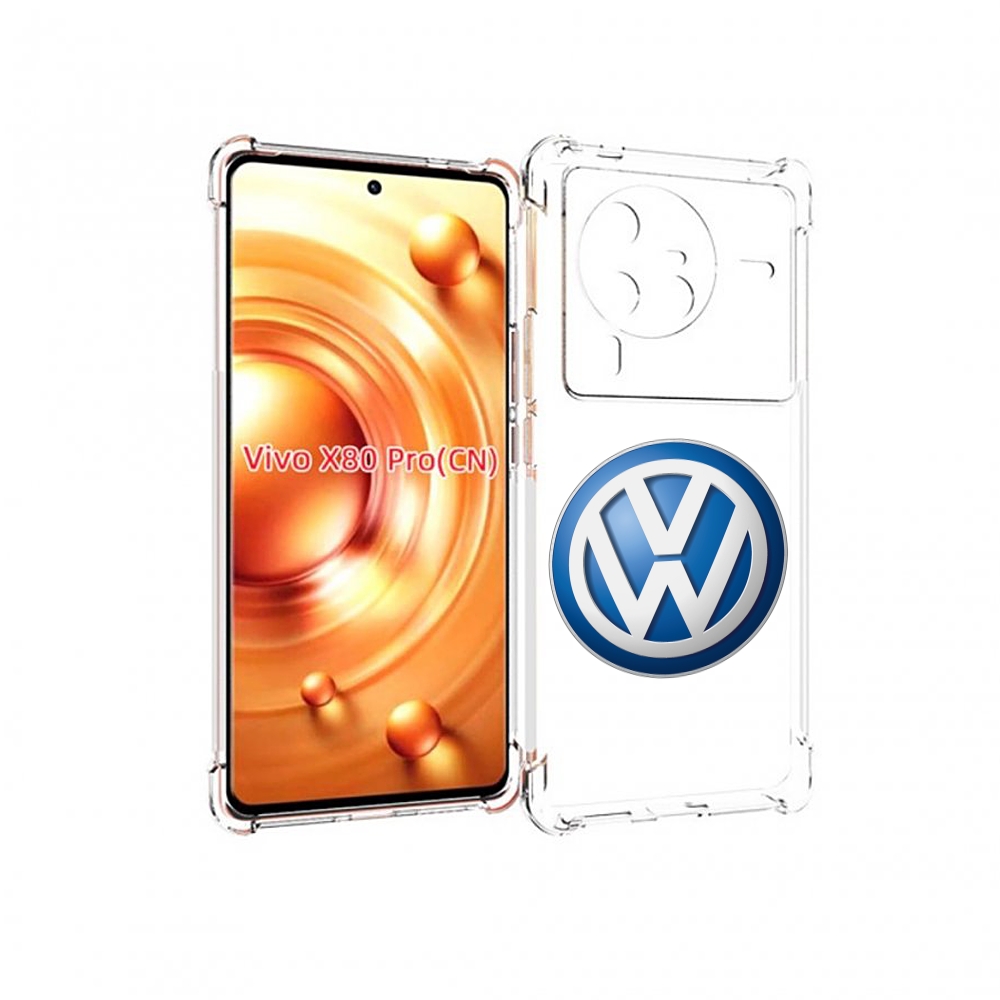 

Чехол MyPads Volkswagen мужской для Vivo X80 Pro, Прозрачный, Tocco