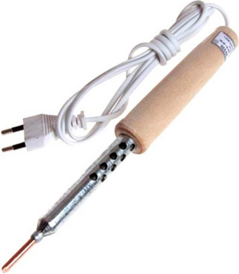 Паяльник электрический Сxdigital 25W, деревянная ручка