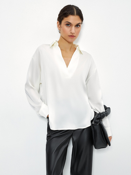 

Блуза женская ZARINA 3122132332 белая XS, Белый, 3122132332